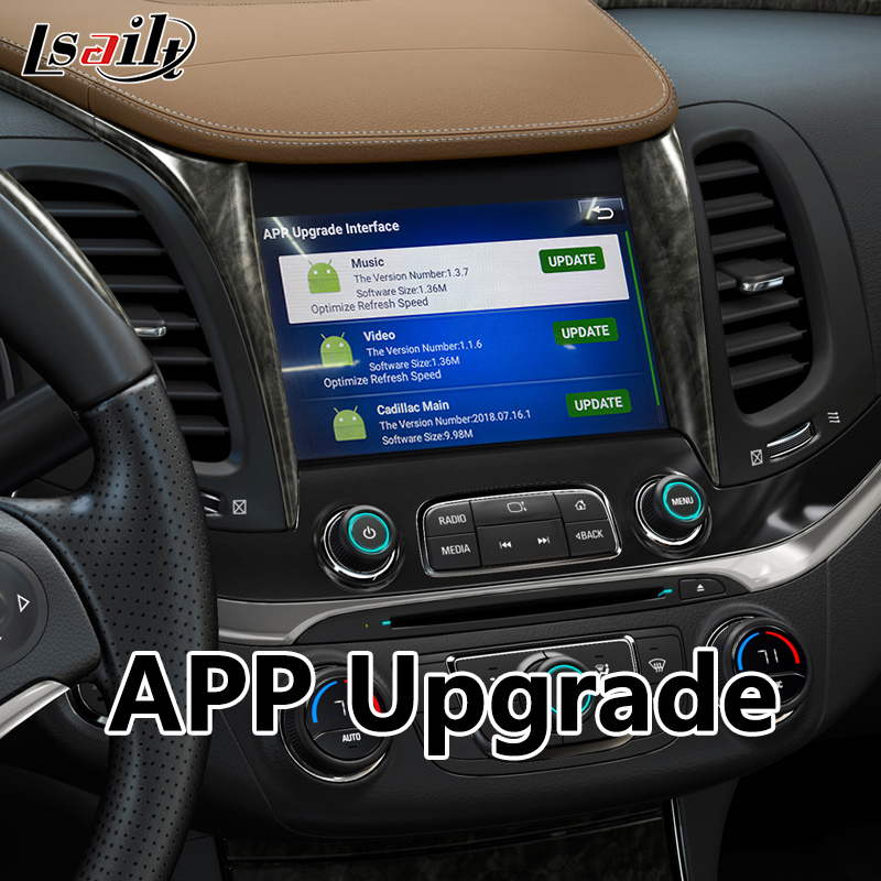 Car Video Interface for Chevrolet Impala / Suburban Mylink System Youtube Mirrorlink GPS Navigation