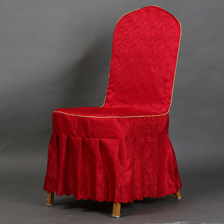 Hot Sale Polyester Thick Fabric Wedding Chair Cover