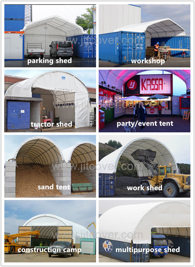 10X12m Dome/Round Prefabricated Container Shed, Marquee, Gazebo, Outdoor Tent (JIT-3340C)