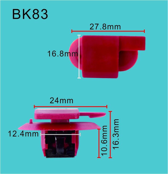 Auto Car Fastener Plastic Clip