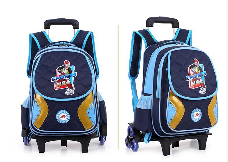 Cute and Fashion Kid's Trolley Bag Backpack School Bag
