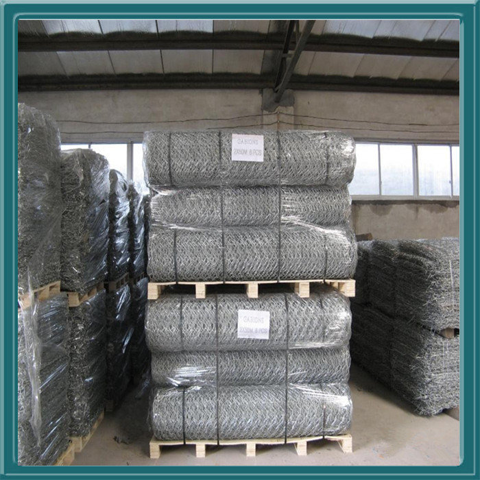 2014 Hot Sale Firm and Durable Galvanized Stone Gabion Cage