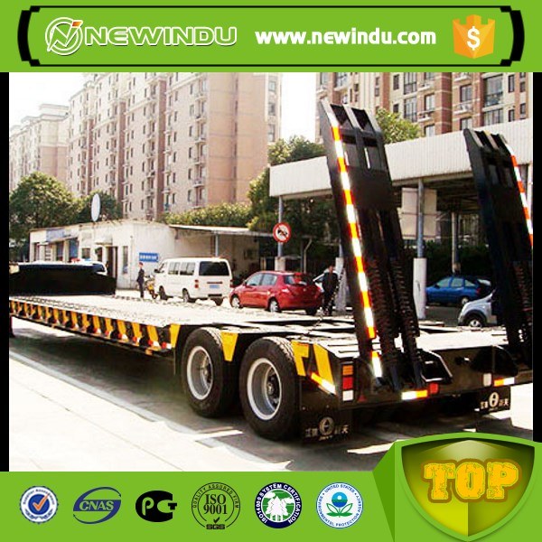 New China Brand 60 Tons Flatbed Semi Trailer