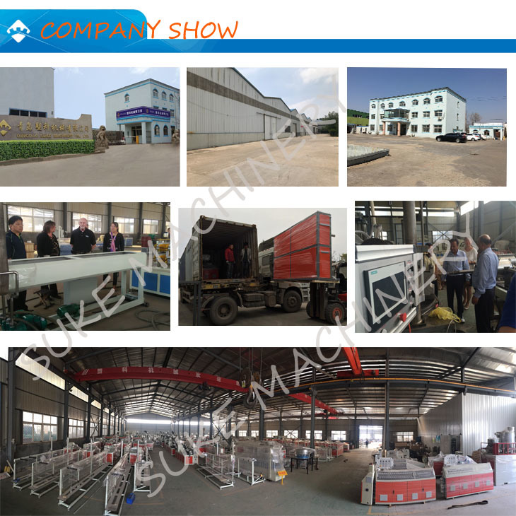 Plastic Single/Twin Screw Pipe Sheet Profile Extruder Machine