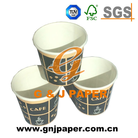 Hot Sale Single Wall Custom Disposable Tea Cup with Handle