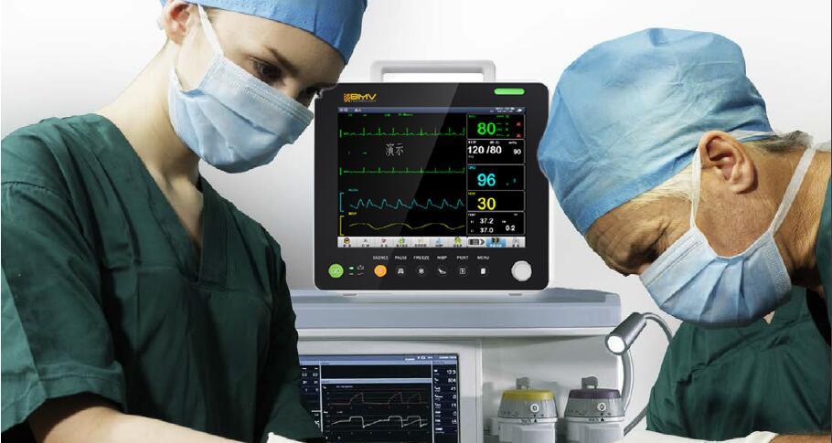 Potable Patient Monitor Multifunctional Clinical Medical Monitoring