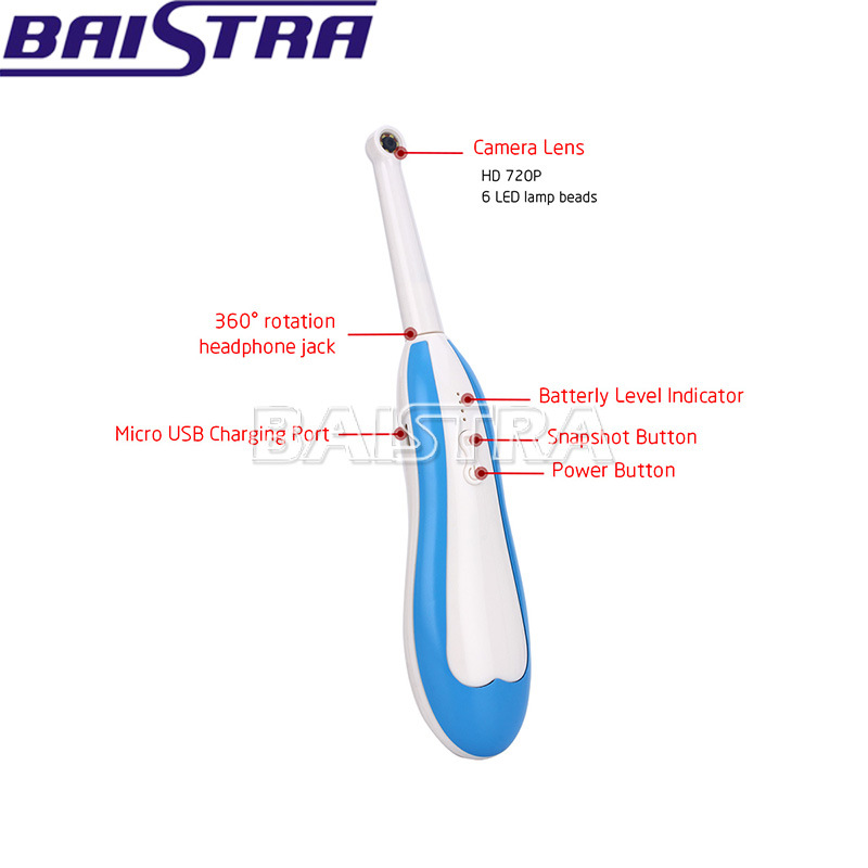 WiFi Dental Intraoral Camera Wireless Dental Intra Oral Camera