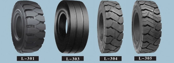 Forklift Solid Tire 5.00-8 15*4 1/2 -8 15*4.5-8 4.00-8 Tyres (6.50-10, 7.00-12)