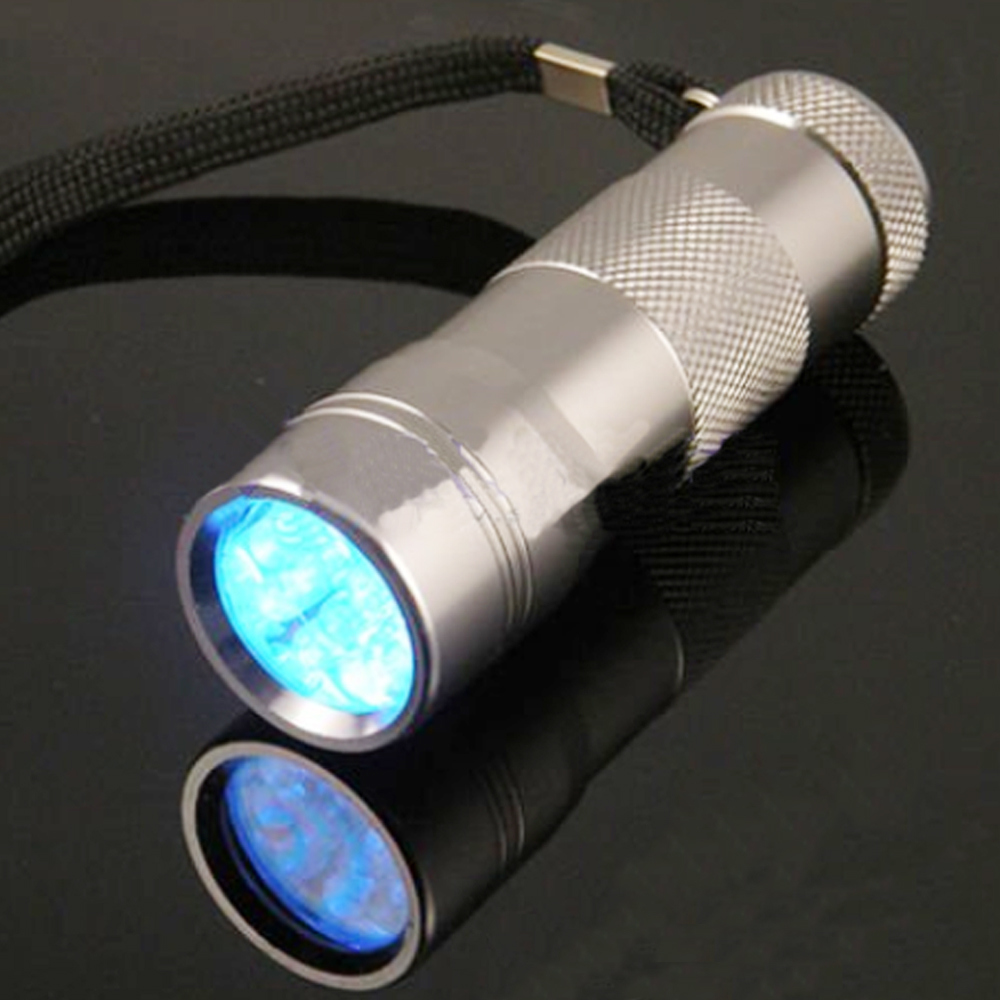 Pet Urine Blood Detector 365-395nm 9 LED UV Flashlight