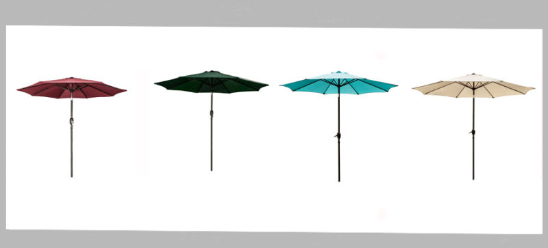 Wholesale Steel Square Big Outdoor Garden Umbrella