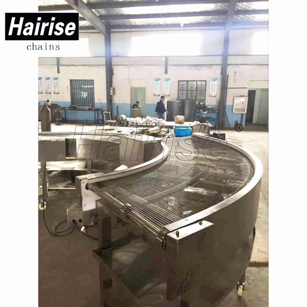 Flat Wire Food Cooling Food Grade Stainless Steel Belt Conveyor