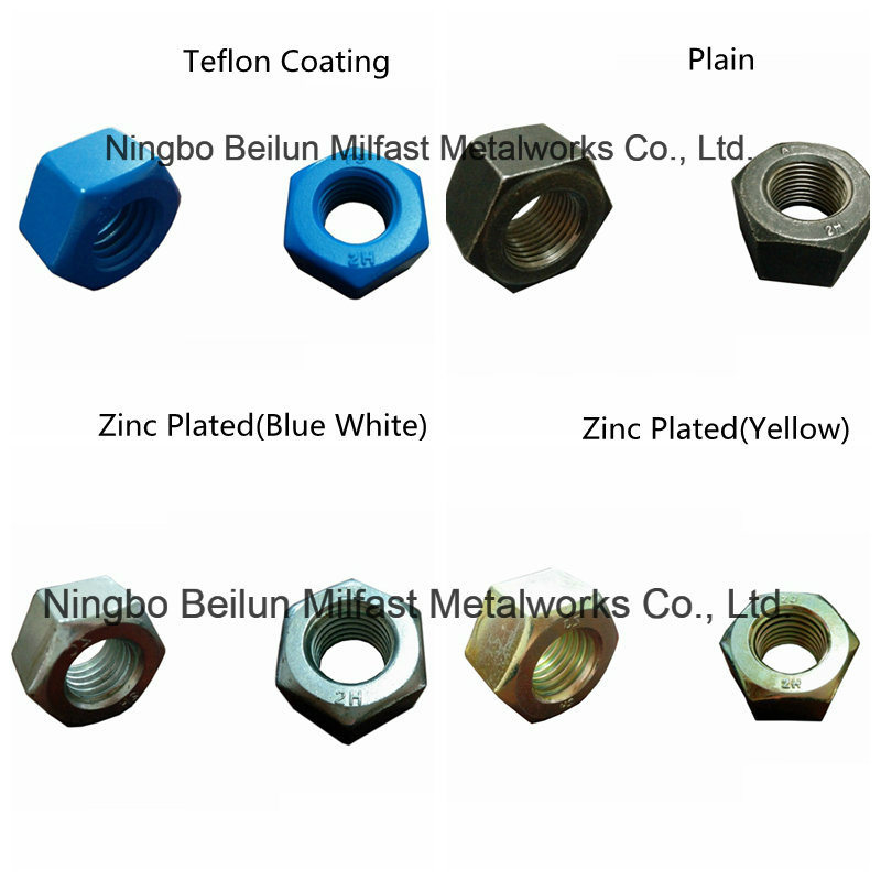 Heavy Hex High Strength Nuts ASTM A194 Gr. 2h