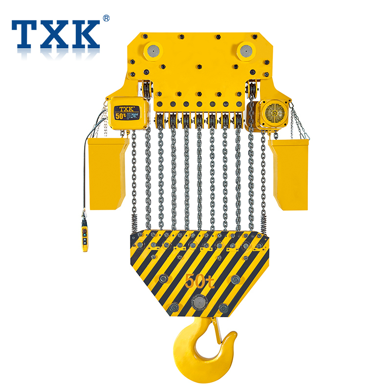 Lifting Machine 50 Ton Electric Chain Hoist with Electromagnetic Brake