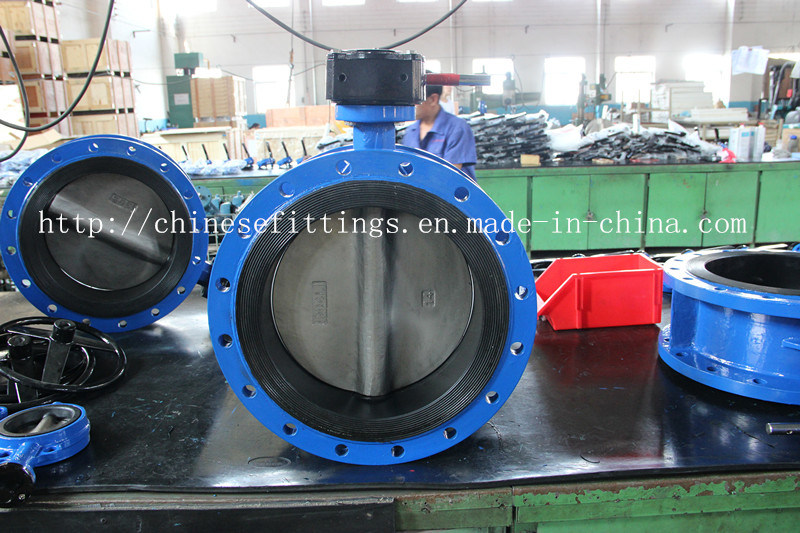 Manual Operation Handle Single Stem Lug Support Butterfly Valve