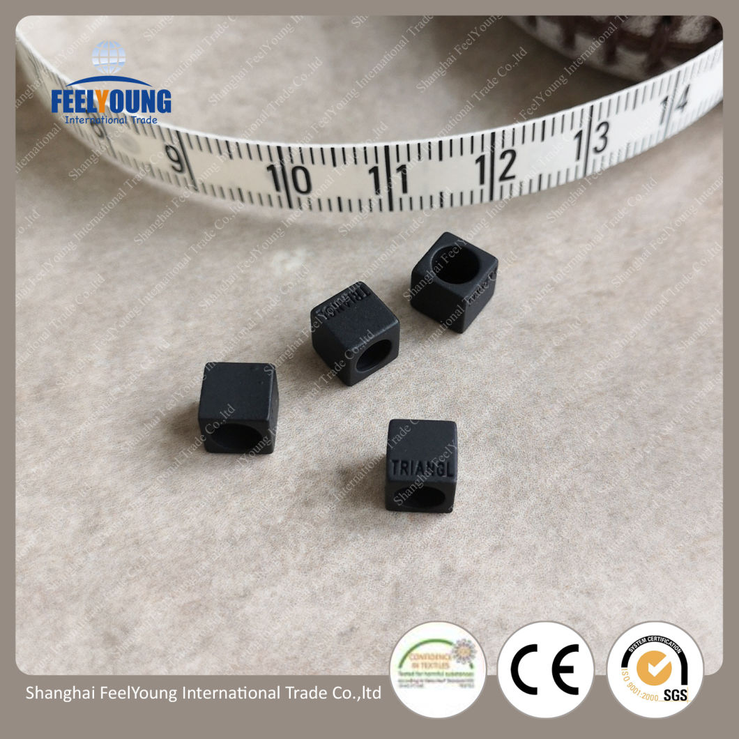 Exquisite Square Fashion Black End Stopper