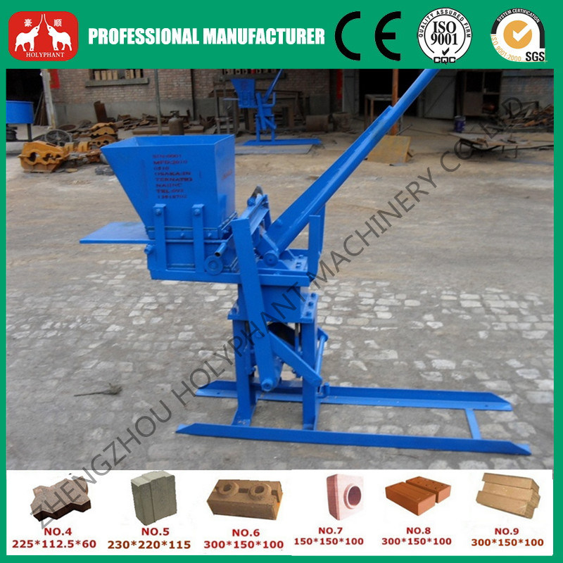 Factory Price Manual Interlock Cement Brick Machine