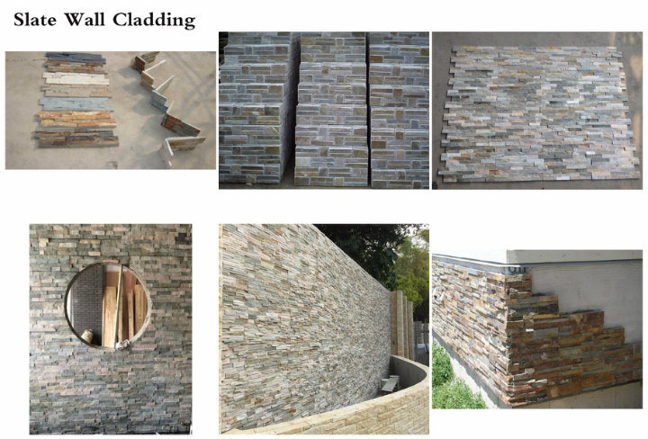 Natural Black/Grey/Green/Tumbled/Crazy/Roofing/Irregular Shape Stone Slate for Paving/Flooring/Wall Cladding Decoration