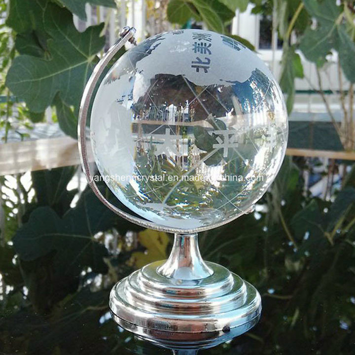 Globe Crystal Glass Ball Crafts