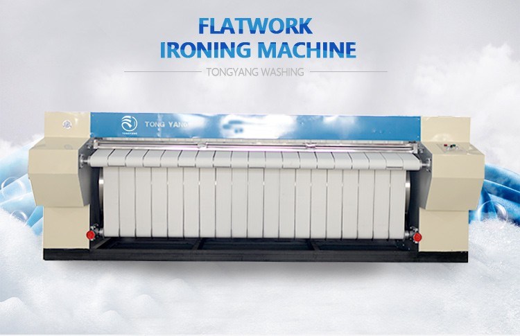 Double Rollers Flatwork Ironer for Mat/ Tablecloth/ Bed Sheets