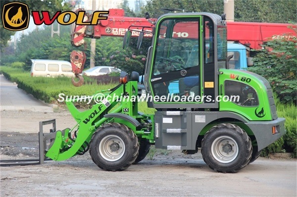 New Zl08 Radlader, Hoflader, Mini Loader with Automatic Transmission