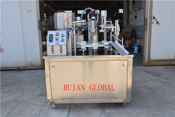 Semi Tube Fill and Seal Machine for Plastic or Aluminum Tube