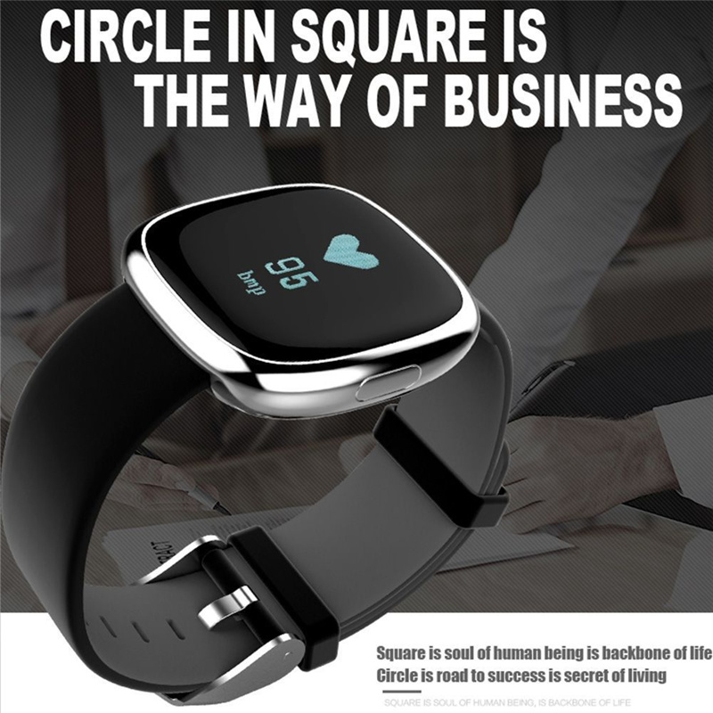 P2 Heart Rate/Blood Pressure Fitness Tracker Smart Watch Bracelet