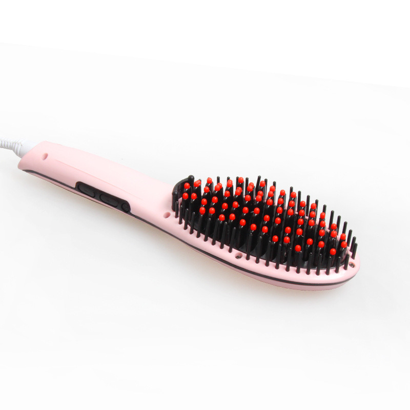Magicfly Natural Anion Hair Straightening Brush with LED Display