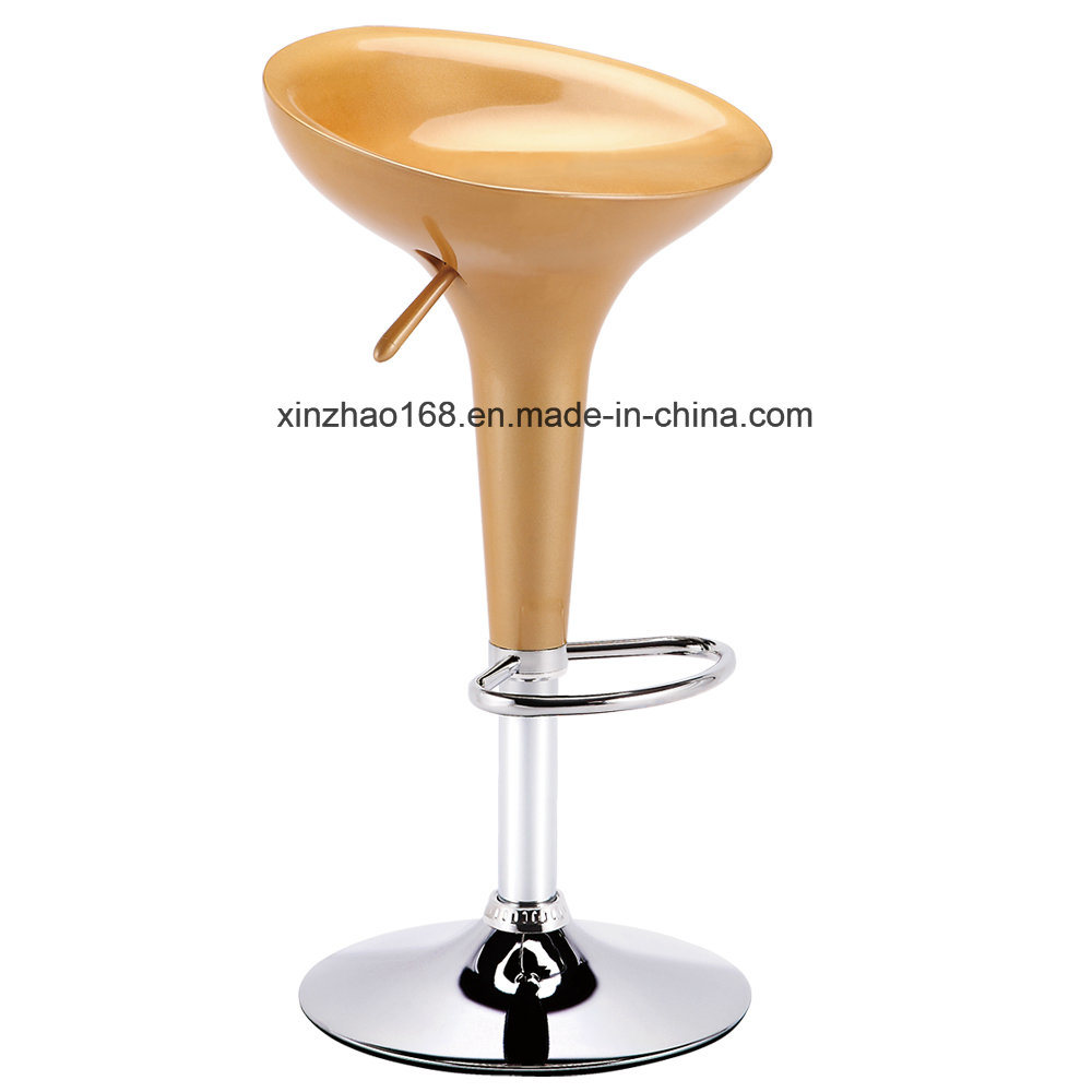 General Use Adjustable Swivel Bar Chairs with Round Seat