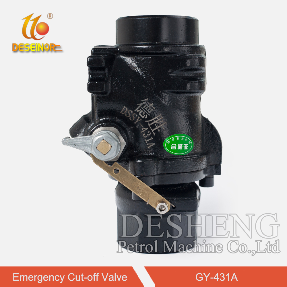 1-1/2 Inch Female Emergency Shut-off Valve & Emergency Shear Valve