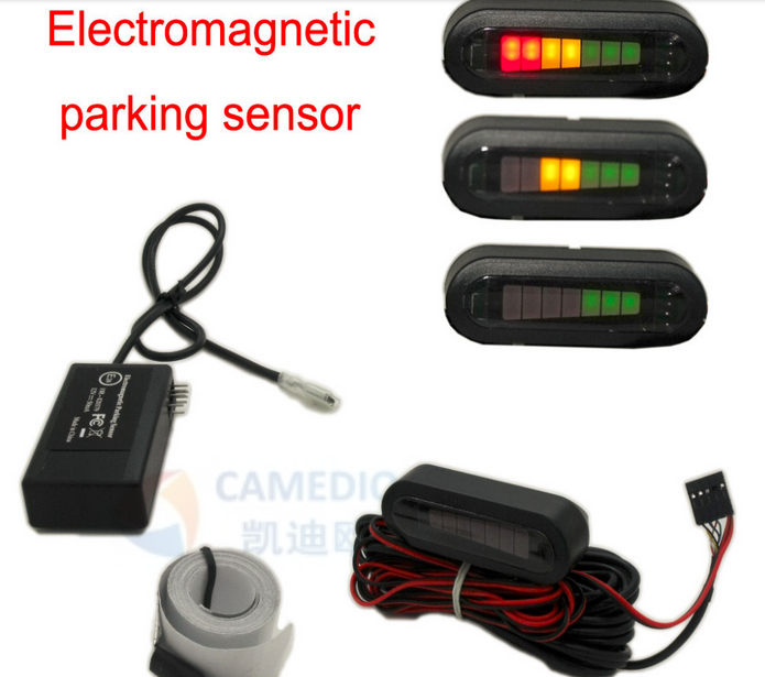 LED Electromagnetic Reverse Parking Sensor with Detecting Distance: 0-0.8m