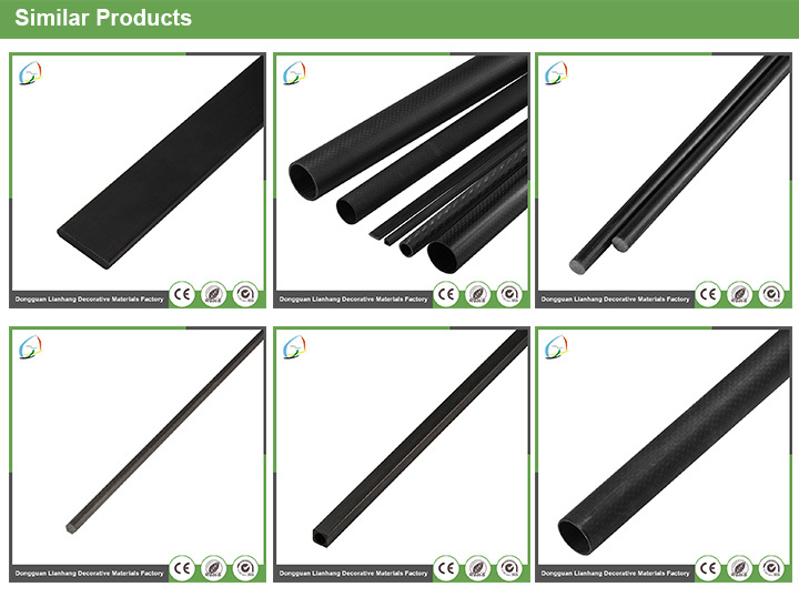 High Strength 3K Auto Carbon Fiber Tubes for Bicycles