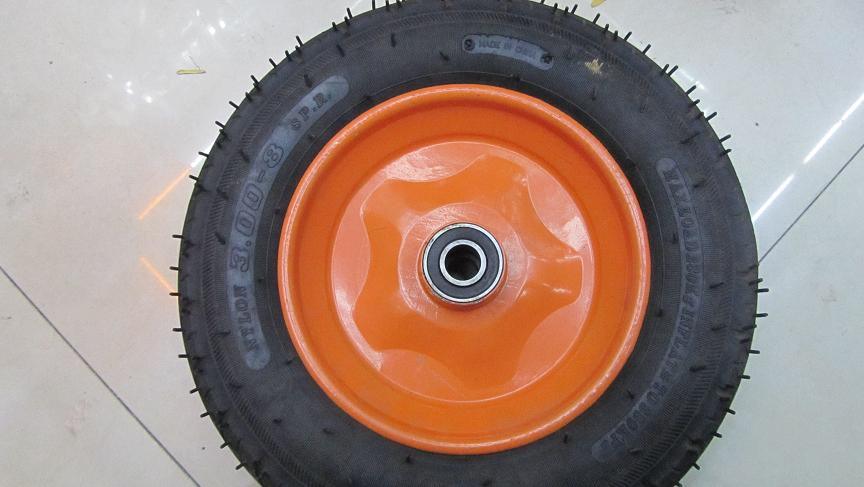 Air Wheel, Small Wheel, Pneumatic Tyre, Air-Inflated Rubber Whee