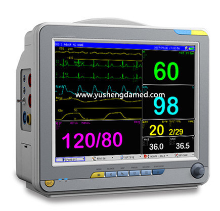 High Quality Medical 12 Inch Multi-Parameter Portable Patient Monitor Ysd16A