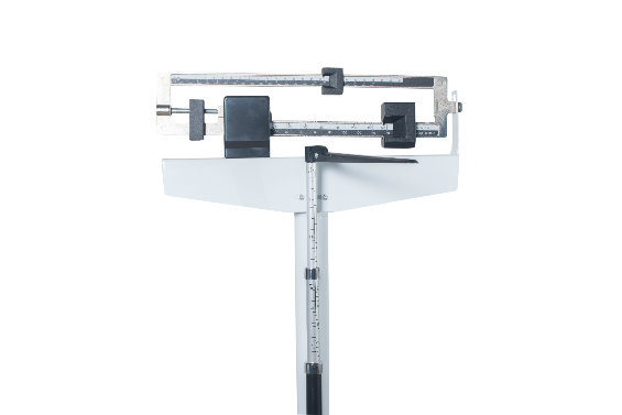 Rgt. a-200A-Rt Medical Double Ruler Body Scale, Mechanical Weighing and Height Scale, Health Scale