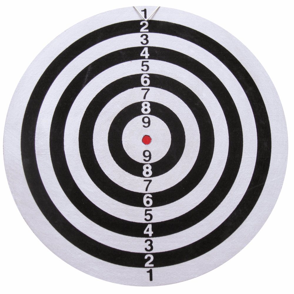 Promotional Cost-Effective Flocked Dartboard for Audlt Game