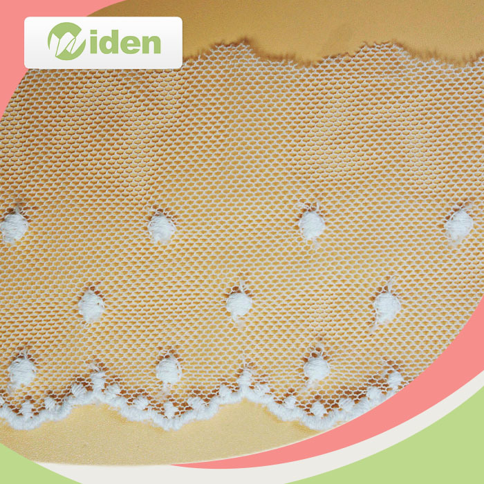 Excellent Machines Soft Bridal Embroidery Net Lace