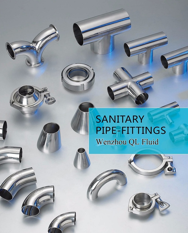 3A SMS DIN Sanitary Stainless Steel Pipe Fittings