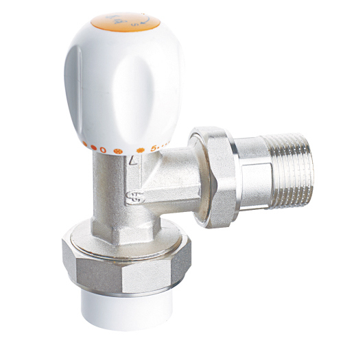 Thermostatic Brass Radiator Valve Chormed, Direct&Angle Type