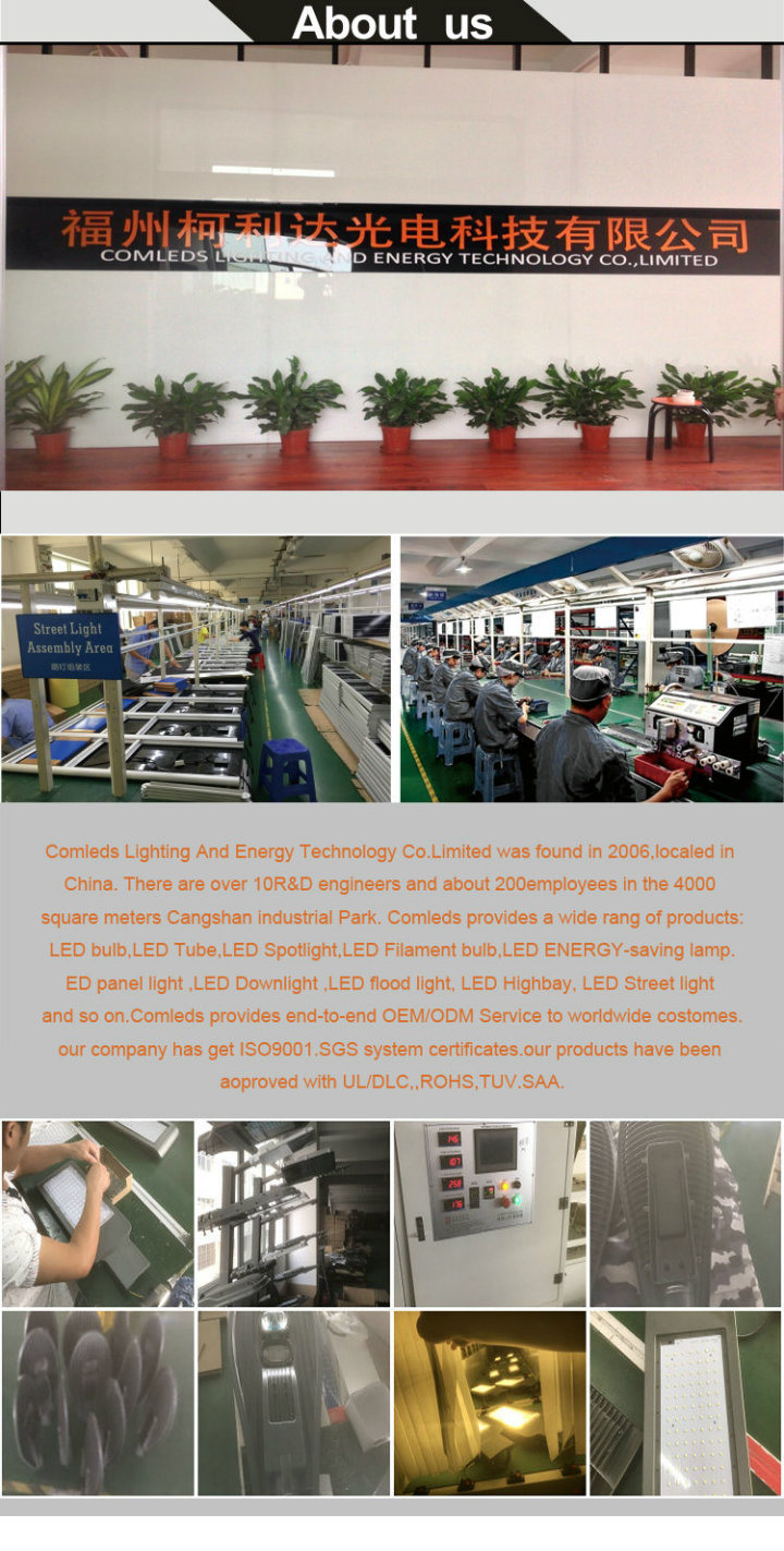 Osram Chip Menawell 80W 100W 150W 200W 125-150lm/W LED Street Light with TUV Ce for Project