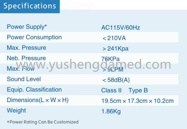 High Quality Clinic & Home Use Nebulizer Ysd-A04