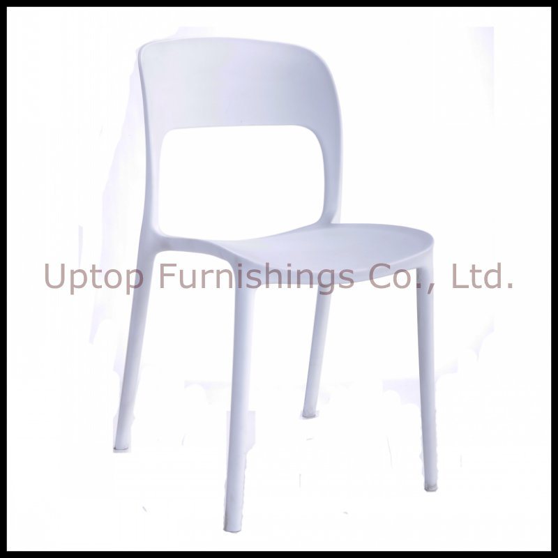 Wholesale Stackable White Plastic Cafe Chair (SP-UC395)