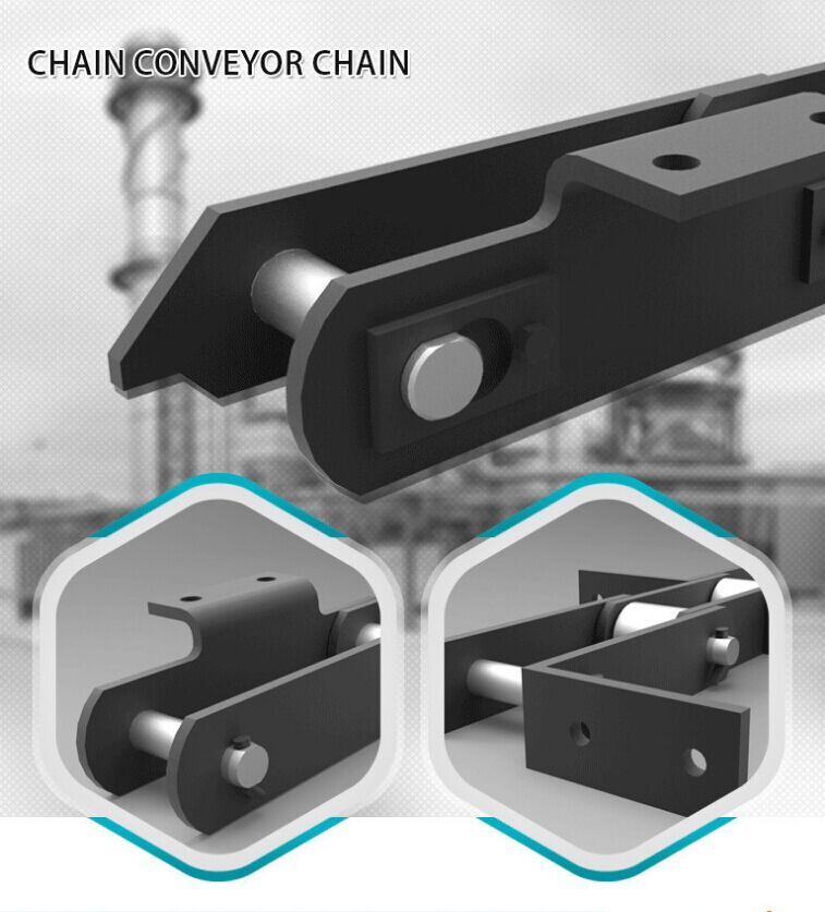M450-250 Sdbf Industry Cement Pan Conveyor Chain for Bucket Elevator