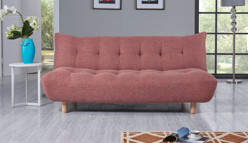 New Design Home Functional Fabric Sofa Bed (HC013)