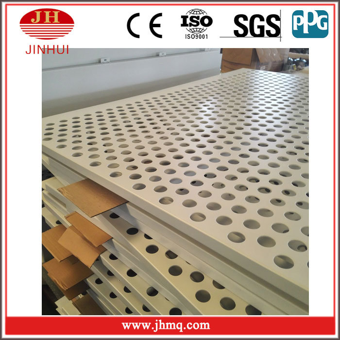 Foshan Factory PVDF Coated Aluminum Perforated Sheet (Jh102)