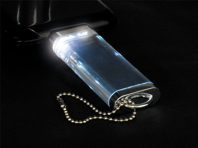 Transparent Plastic USB Flash Drive