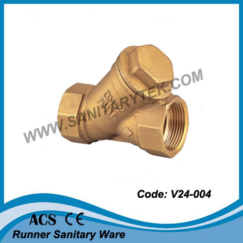 Y-Pattern Strainer Valve with S. S. Filter (V24-004)