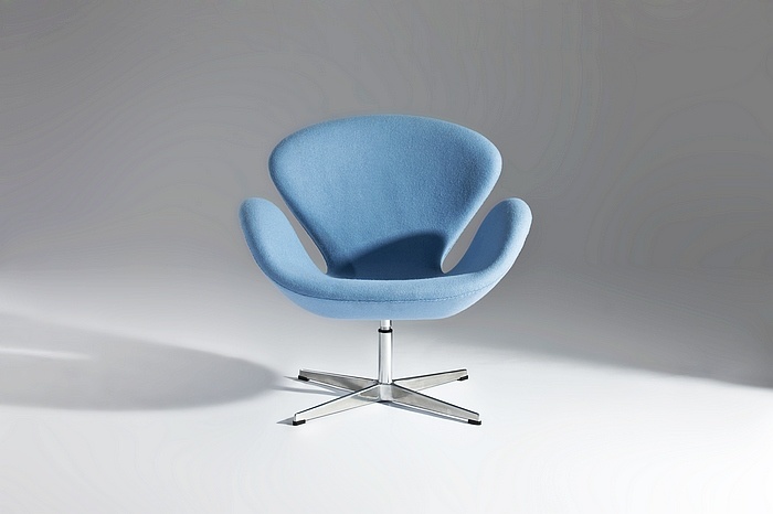 Sofa Lounge Swivel Tub Chair with Fabric Upholstery for Hotel Lobby Reception