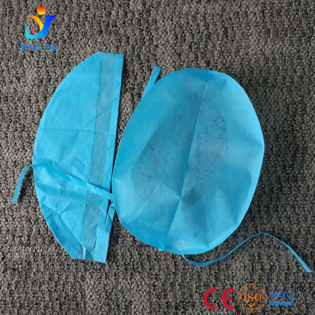 Disposable Nonwoven Surgical Cap/ Doctor Cap/ Nurse Cap with Back Ties