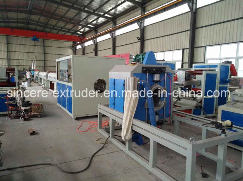 HDPE/PE/PVC Gas/Water Supply Plastic Pipe Extruder Extrusion Line Production Machine