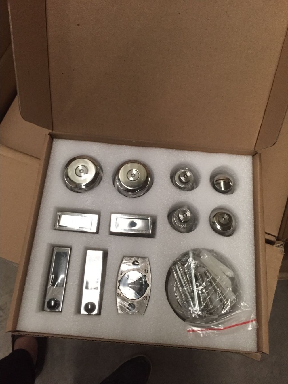 Stainless Steel Shower Enclosure Hardware Set Manufacture
